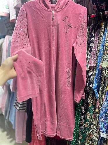 Халаты: Велюровые теплые халаты на любой размер 42 до 62 идут 💯 хлопок — 11