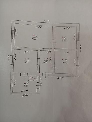 Продажа коттеджей и домов: 🔥🔥🔥Продаётся дом, район Дордоя Келечек Цена: 110.000$ 💸💸 — 23