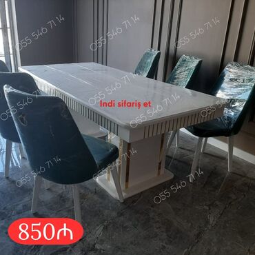 Dolablar: Qonaq otağı üçün, Yeni, 6 stul