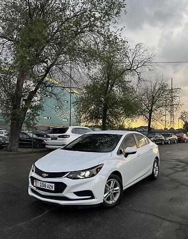 обмен спарк: Chevrolet Cruze: 2017 г., 1.4 л, Автомат, Бензин, Седан — 1