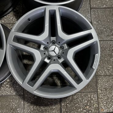 Диски: Литые Диски R 21 AMG, Комплект, отверстий - 5, Б/у — 4