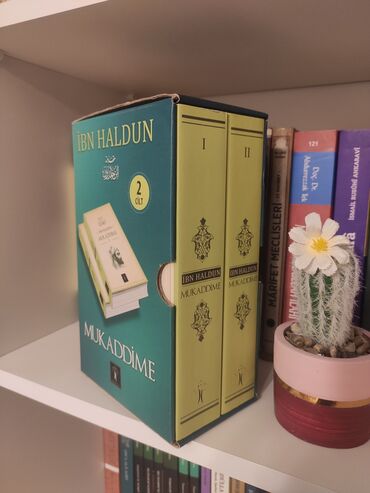 İbn Xəldunun "Müqəddimə" əsəri iki cilddən ibarət kitab dəstidir. Bu
