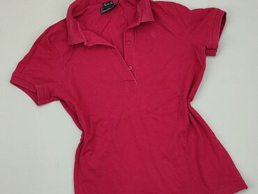 czerwone spódniczka w białe grochy: Koszulka polo, XS, stan - Dobry