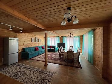 Иссык-Куль 2026: Коттедж, Коттедж сруб ЦО Лазурный берег, Чок-Тал, Парковка, стоянка, Охраняемая территория, Барбекю — 6