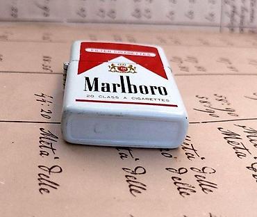 Upaljači i prateća oprema: MARLBORO Champ i Marlboro Slim Design Jet Flame upaljač. MARLBORO — 4