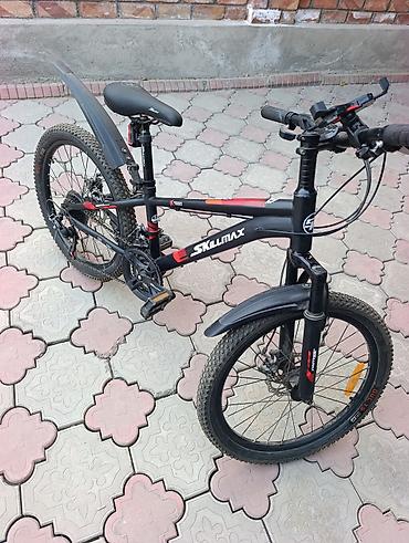 himo z20: Горный велосипед Skillmax в черно-красной расцветке. Подходит для — 1