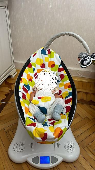 Beşiklər: Uşaq üçün elektrikli beşik/swing kreslosu – 4moms (MamaRoo tipli) - — 1