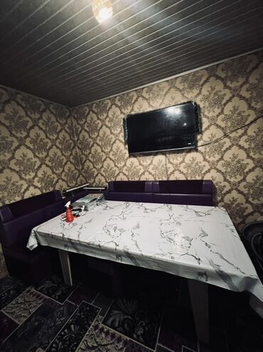 новый кухонный уголок: Ашкана үчүн жумшак бурчек, Жаңы, Башка материал, түсү - Кызгылт көк