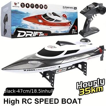 model: RC Sürət Qayığı – HJ806 Drift Pro - 2.4 GHz uzaqdan idarəetmə — 3