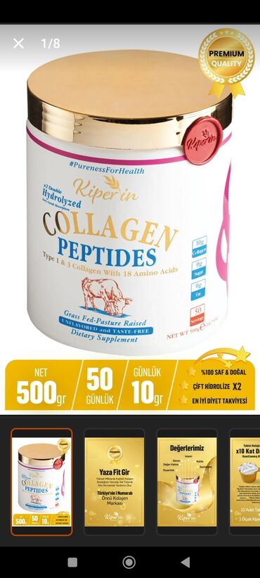 collagen qiyməti: Collagen ( qida əlavəsi ) satılır Sifarişlə Türkiyədən alınıb