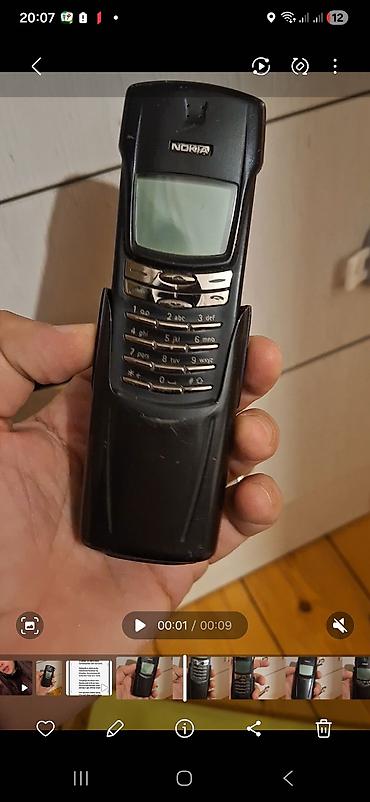 Nokia 8 Sirocco, rəng - Qara, Düyməli lalafo.az -da Nokia 8 Sirocco, rəng - Qara, Düyməli