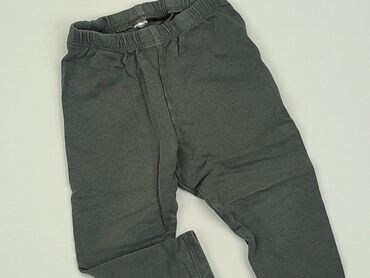 czarne legginsy z kieszeniami: Legginsy, 9-12 m, stan - Dobry