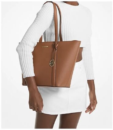 рюкзак портфель для девочки: Классическая сумка, Michael Kors, США, Материал: Натуральная кожа, Водонепроницаемость, Жёсткая конструкция, Застежка на молнии, Женские