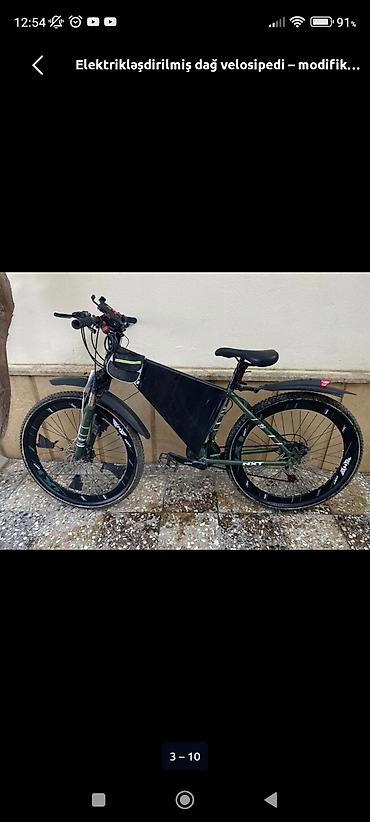 Velosipedlər: Dağ velosipedi – modifikasiya olunmuş Sadədə verirəm aksessuarsız 170₼ — 6