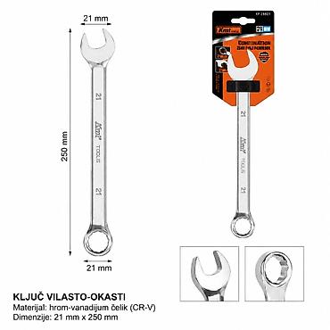 KMT Višenamenski ključ 2385699 - Tip: kombinovani vilasto–okasti
