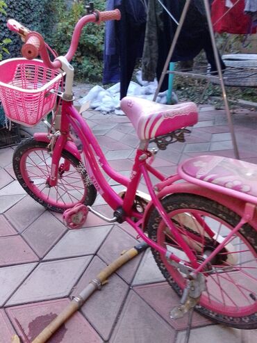 купить детский велосипед с ручкой от 1 года: Детский велосипед, 2-колесный, 4 - 6 лет, Для девочки