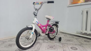 велосипед black one: Продаю детский велосипед (РОССИЯ) для девочки 4-9лет качество
