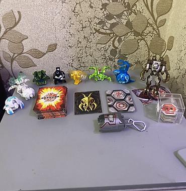 Digər oyun dəstləri: Bakugan kolleksiyası – fiqurlar, kartlar və aksesuarlar seti (ciddi — 3