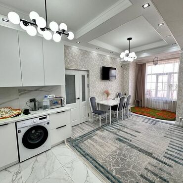 1 ком квартира продажа: 1 комната, 44 м², Элитка, 6 этаж, Дизайнерский ремонт