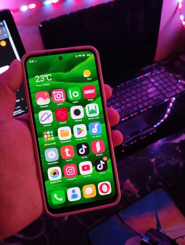 xiomi not 10s: Xiaomi Redmi Note 10S, 128 GB, rəng - Qara, 
 Sensor, Barmaq izi, İki sim kartlı