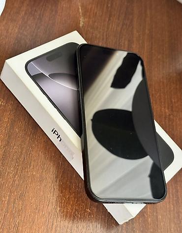 apple 8 plus: IPhone 16 Pro Max, Б/у, 128 ГБ, Black Titanium, Коробка, 93 % — 2