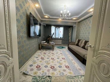 пол дом бишкеке: 3 комнаты, 62 м², 105 серия, 5 этаж, Евроремонт