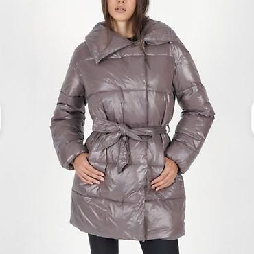 đubretarac jakna: Ženska zimska jakna – puffer kaput do kolena. Kupljena u DJAK SPORTU — 4