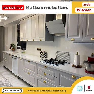 Ev və bağ: Modern mətbəx mebelləri | kredi̇tlə al mətbəx mebellərini indi — 4