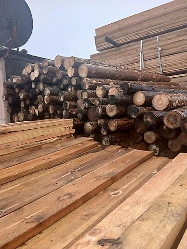 şam: Məhsul: Şam ağacından yumru dirəklər və taxta materialları Təsvir: - — 3