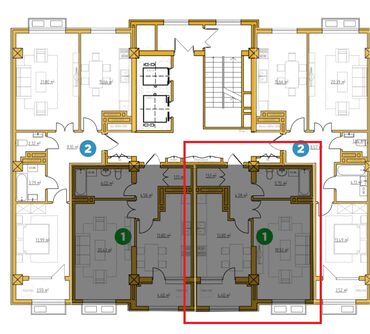 Продажа квартир: 1 комната, 50 м²