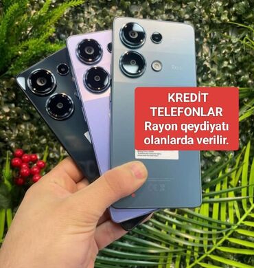 xiaomi redmi 6: Xiaomi Redmi Note 13, 256 GB, rəng - Qara, 
 Zəmanət, Kredit, Barmaq izi