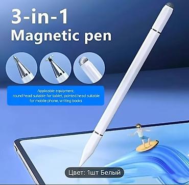ipad tablet: 3-in-1 maqnitli stylus qələm - Universal uyğunluq: planşet, smartfon — 5