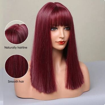 Perike i klipse: Poluprirodne kanekalon perike, mogu se prati, uvijati, ispravljati — 10