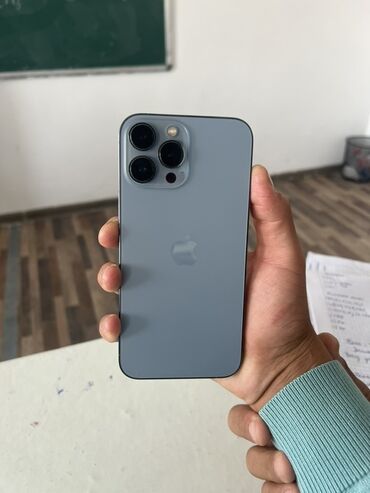наушник для айфон: IPhone 13 Pro, Sierra Blue, Чехол