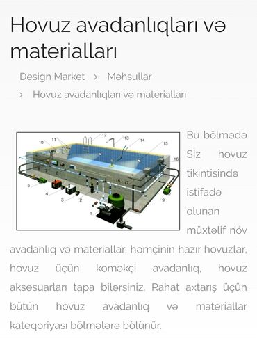 Hovuz dərmanları: Xidmət və məhsullar – Hovuz üçün hər şey bir yerdə - Natural hovuz — 28