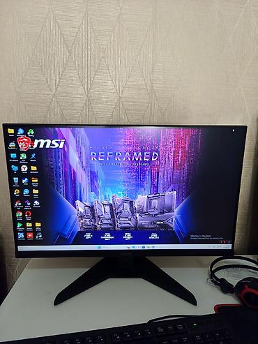 monitör ikinci el: Əla vəziyyətdədir.Heç bir problemi yoxdur.Təmiz 200 hz verir.Cox az — 1