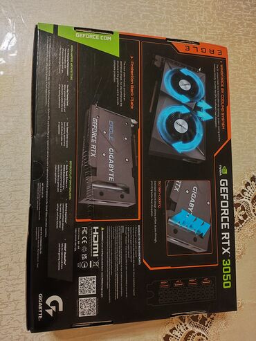 Videokartlar: Videokart Gigabyte GeForce RTX 3050, 8 GB, İşlənmiş — 1