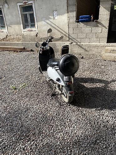 скутер aucma: Мотор 1200W осмотр Токмак на ходу аккумулятор хватает на 30-35км торг — 3