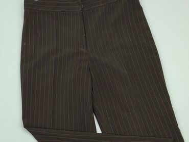 bluzki damskie brązowa: Material trousers, 4XL (EU 48), condition - Good