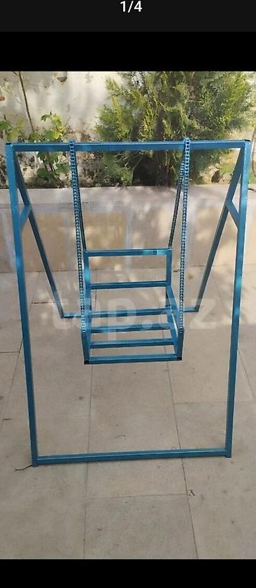 qaynaq utusu: Metal yelləncək karkası - Material: qalın divarlı metal profil boru - — 1