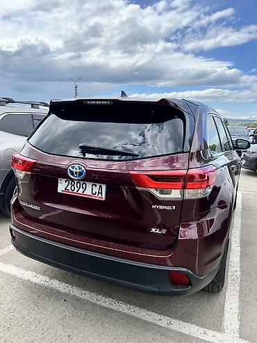 rav 4 2018: Toyota Highlander: 2019 г., 3.5 л, Гибрид, Кроссовер — 2