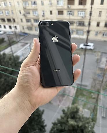 Apple iPhone: IPhone 8 Plus, 64 GB, Jet Black, Barmaq izi — 3