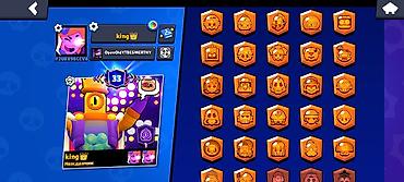 Видео оюндар жана приставкалар: Игровой аккаунт Brawl Stars - Ник: king (клан/клуб — 5