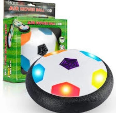 гантели для начинающих девушек: Воздушный мяч-диск Air Hover Ball с подсветкой - Игрушка для активных