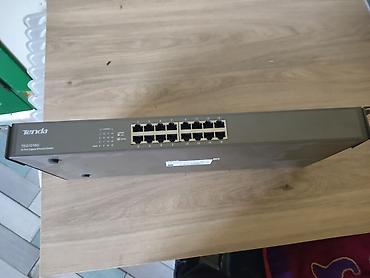 Гигабитный коммутатор Tenda TEG1016G - 16 портов RJ-45 10/100/1000