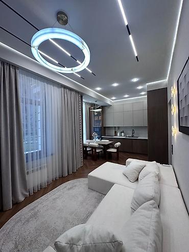 2 8: 3 комнаты, 75 м², Асанбай мкр Элитка, 1 этаж, Евроремонт — 5