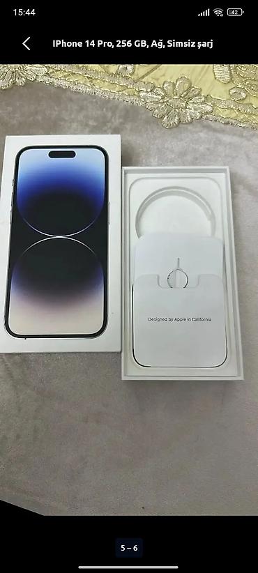 Apple iPhone: IPhone 15 Pro, 256 GB, Ağ, Simsiz şarj — 2
