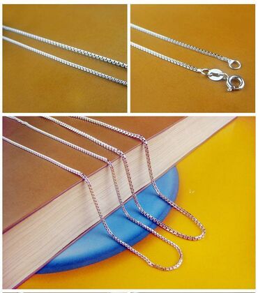 цепочка серебренная: Цепочка, покрытие родий, необычное плетение S925, ширина 0,6 мм