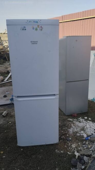 холодильник бу жалалабад: Холодильник Hotpoint Ariston, Б/у, Двухкамерный, 175 *