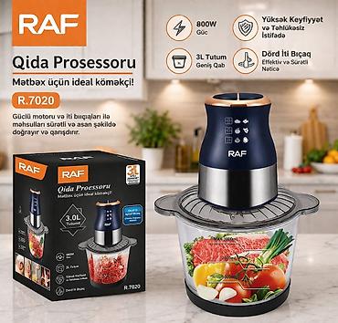 №: 9591 Məhsulun adı: Mətbəx kombaynı RAF R.7020 Brend: RAF lalafo.az -da №: 9591 Məhsulun adı: Mətbəx kombaynı RAF R.7020 Brend: RAF